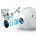 Bec cu camera Spion iUni B009, Full HD, Wi-Fi, Senzor de Miscare, Unghi 360 grade